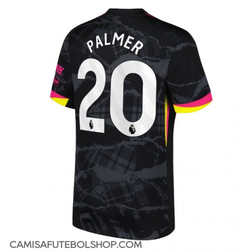 Camisa de time de futebol Chelsea Cole Palmer #20 Replicas 3º Equipamento 2024-25 Manga Curta